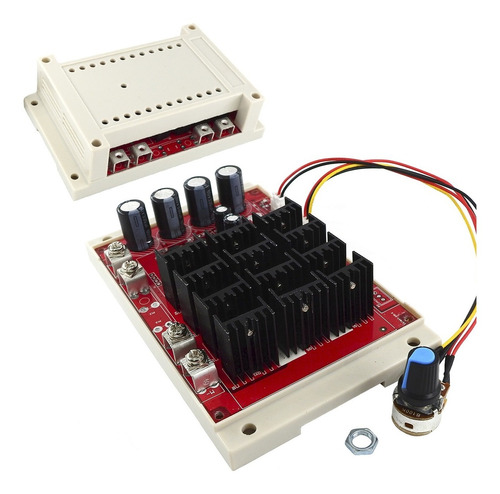 Controlador De Velocidad 3000w Para Motor Pwm Dc 10-50v 60a 