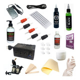 Kit Tattoo Economico Maquina Bobina - 16 Articulos + Envio