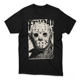 Playera Jason Voorhees / Negra / Friday The 13th