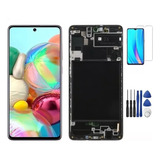 A Pantalla Táctil Lcd Con Marco For Samsung A71 A715