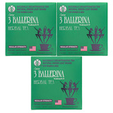 Te 3 Bailarina  Hombre Mujer 30 Sobres 3 Pack