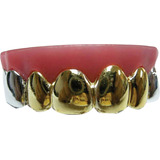 Dientes Falsos Dorados Halloween Payaso