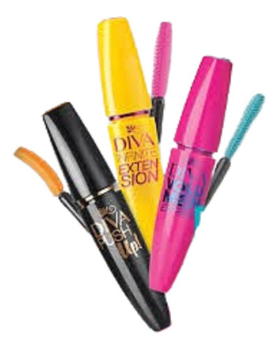 Mascara Pestañas Diva Volumen Express 2 Colores