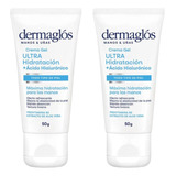 Combo X2 Dermaglos Crema Gel Ultra Hidratación Manos 50gr