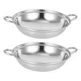 Sartén Antiadherente Wok Pan, 2 Unidades