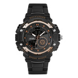 Reloj Digital For Hombre Con Pantalla (rg), Multifuncional M