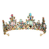 Didder Coronas Barrocas Vintage Para Mujer, Tiaras De Corona