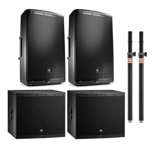 Jbl Eon615 + Jbl Eon618 + Soportes