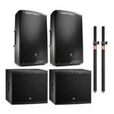 Jbl Eon615 + Jbl Eon618 + Soportes