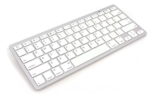 Mini Teclado Bluetooth S/ Fio Kp-te 109 Branco Knup