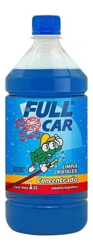 Full Car Liquido Limpia Parabrisas X 12 Unidades De 1lt C/u