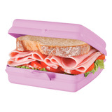 Sandwichera Cuadrada 650 Ml Tupperware