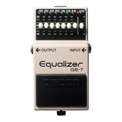 Pedal de efecto Boss Graphic Equalizer GE-7 gris | Envío gratis
