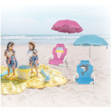 Silla Y Sombrilla Niños Para Playa Camping Plegable Portatil