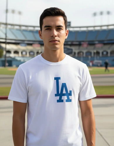Playera Camiseta Deras Los Angeles Dodgers Mlb