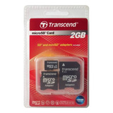 Micro Sd 2gb + Adaptador Sd + Adaptador Mini Sd / Antigo