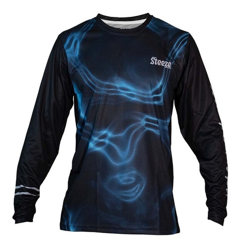 Polera Blue Acid, Steeze, Mtb Hombre