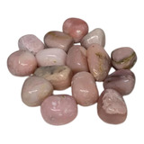 Opala Rosa Pedra Natural Rolada 1kg  Semi Preciosas 1-3 Cm