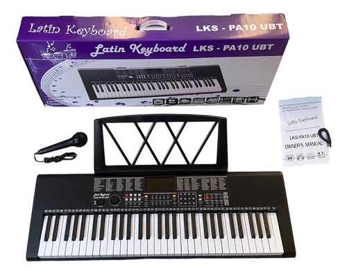 Organo Electrónico Teclado Musical De 61 Teclas Bluetooth 