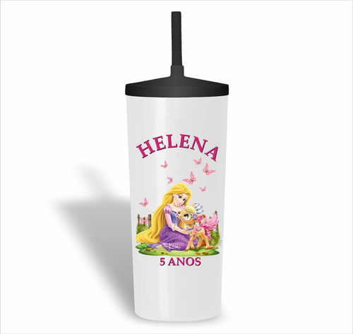 45 Copo Personalizado Rapunzel S039 0633