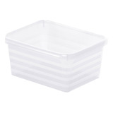 Caja Linus A7 14x6x11 Cm Rotho Transparente