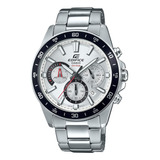 Casio Hombre Efv-570d-7avudf Edifice Reloj De Plata De Cuarz