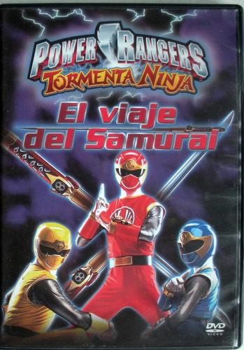 Dvd - Power Rangers - El Viaje Del Samurai