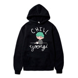 Blusa De Frio Moletom Chilli Yoongi Bangtan Boys Suga Y2k