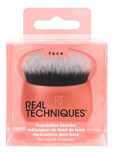 Brocha Para Base De Maquillaje , Blender - Real Techniques Color Naranja