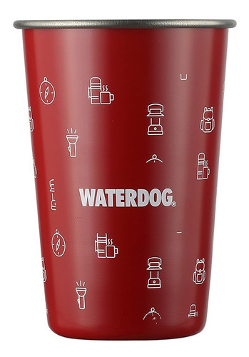 Jarro Vaso Waterdog Pinta 500cc Acero Inoxidable