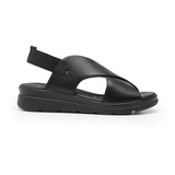 Sandalia Flexi Para Mujer Estilo 124201 Negro