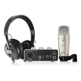 Kit Grabación Behringer Uphoria Home Studio Profesional Usb