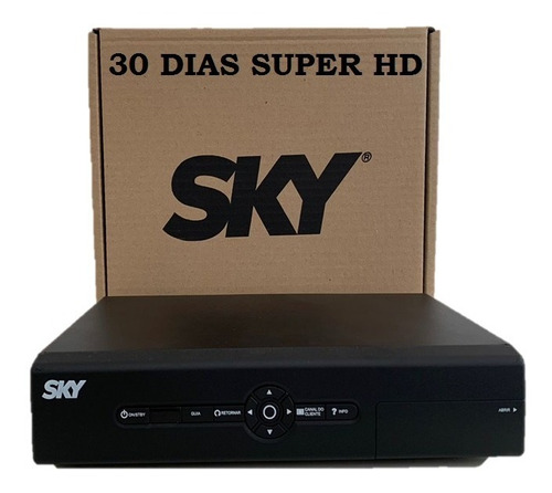 Sky Pre-pago Receptor Digital Flex+*recarga 30 Dias+nf