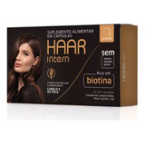 Haar Intern Biotina 120cps Suplemento Vitaminico Cabelo