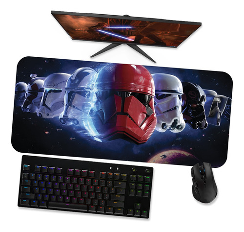 Mousepad Gamer Grande Speed 90x40 - Star Wars Clones 1