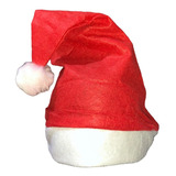  24 Gorro Navideño Santa Claus Rojo Navidad Posadas Fiesta