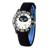 Reloj Disney Para Niños Wds000931 Eva Wall-e Correa Negra