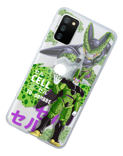 Funda Para Galaxy Dragon Ball Z Cell Con Personalizacion