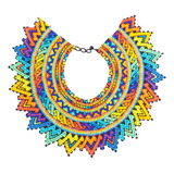 Collar Mostacilla Grande 100% Colombiana Embera Artesania 