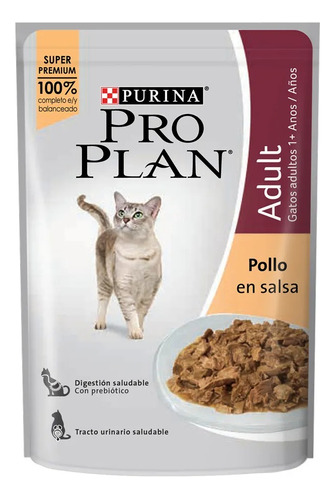 Pro Plan Pouch Gato Salmón 85 G