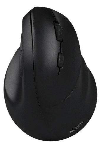 Mouse Ergonomico Vertical Acteck 2.4 Ghz 2 Modos Bt Mi520 Color Negro