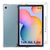 Case Capa Para Tablet Galaxy Tab S6 Lite Sm P619 + Película