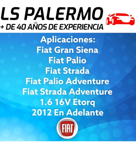 Kit Filtros Grand Siena Palio Strada Adventure 1.6 16v Etorq Foto 2