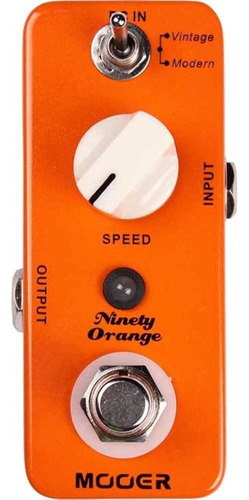 Pedal Phaser Analógico Mooer Ninety Orange Oferta!