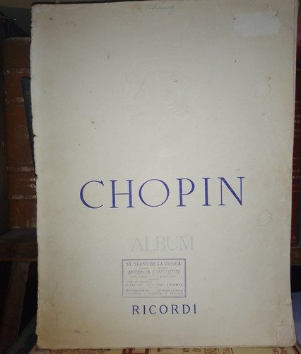 Chopin: Album 32 Composiciones Para Piano Brugnoli Partitura