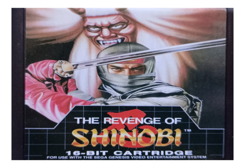 Shinobi 2 The Revenge Para Sega Genesis Megadrive. Repro