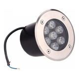 Spot Balizador Led Chão Piso Deck  Branco Quente 3000k  7w