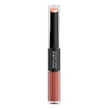 Labial Infallible Loréal Paris 24h 2-step Acabado Mate Color Everlasting Paris