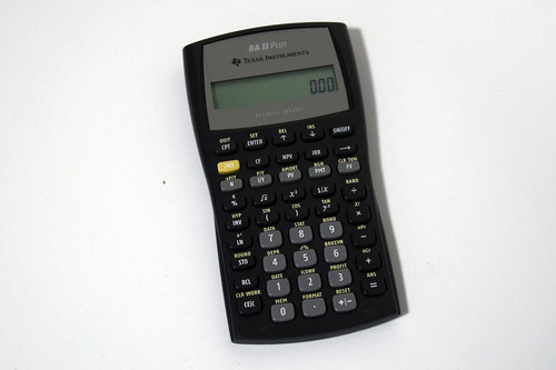 Calculadora Financiera Ba Ii Plus Texas Instruments 