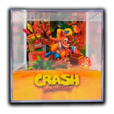 Cubo Diorama 3d Personalizado Crash Bandicoot